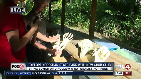 Grub Club begins today at Koreshan State Park