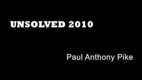 Unsolved 2010 - Paul Anthony Pike - Crosby Murders - Merseyside Gun Crime - Real UK Murders