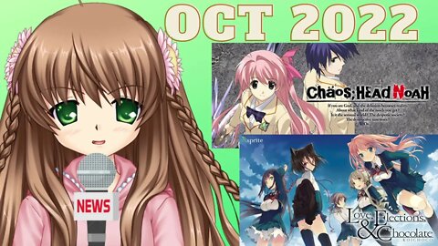 Visual Novel Monthly Recap - October 2022 News (ft. Chaos;Head + Koichoco)