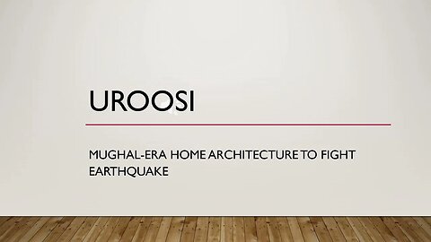 Uroosi | Home architecture