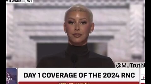 A Touching Speech 🎤 By Amber Rose 🌹 At RNC