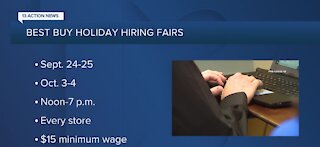 Best Buy holding upcoming job fairs