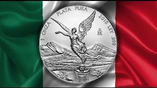 Mexican Silver Libertad 1/2 oz Coin