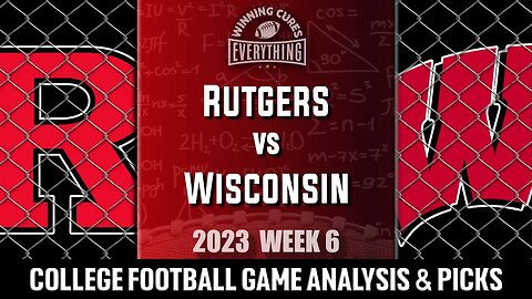 Rutgers vs Wisconsin Picks & Prediction Against the Spread 2023 College Football Analysis