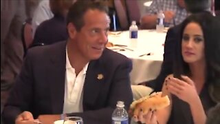 FLASHBACK: Cuomo Asks Woman Reporter to "Eat The Whole Sausage"