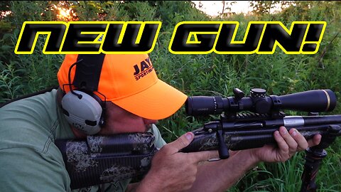 New Custom Rifle First Hunt!