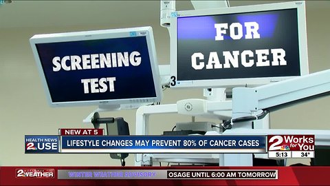 Health News 2 Use: Lifestyle changes may prevent cancer
