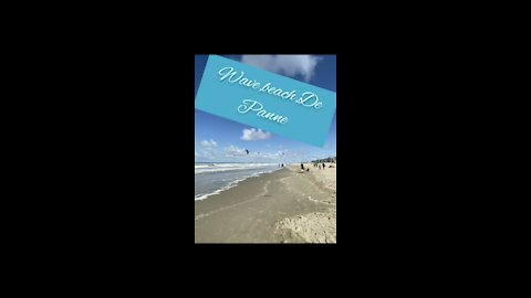 Sounds of De Panne Beach, North sea