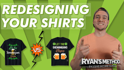 PRINT ON DEMAND: Better Design = More Sales (Redesigning Your 👕T-Shirts #2)
