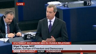 Nigel Farage: NATO & EU are guilty of provoking Ukraine crisis (16 Sep 2014)