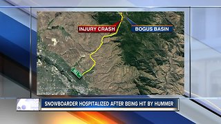 Snowboarder struck on Bogus Basin Rd. dies from injures