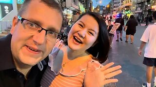 One night in Khao San Road, Bangkok Thailand