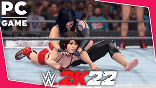 WWE 2K22 | RUMBLE ROSES V RONDA ROUSEY & GINA CARANO! | Requested Tag Team Match [60 FPS PC]
