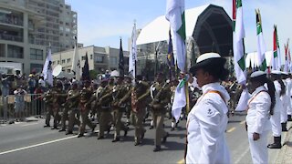 SOUTH AFRICA - Cape Town - Armed Forces Day honours SS Mendi fallen heroes (Video) (FSu)