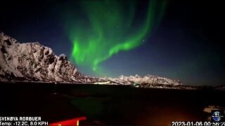 Northern Lights-Lofoten, Norway 🌟 01/05/23 00:50