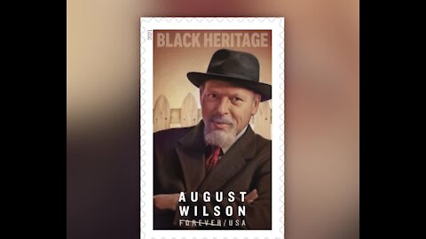 The U.S. Postal Service honors August Wilson for 44th black heritage stamp