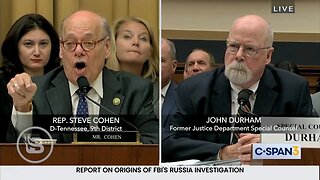 VIRAL: John Durham Recieves APPLAUSE for Classy Response to Trump-Hating Dem