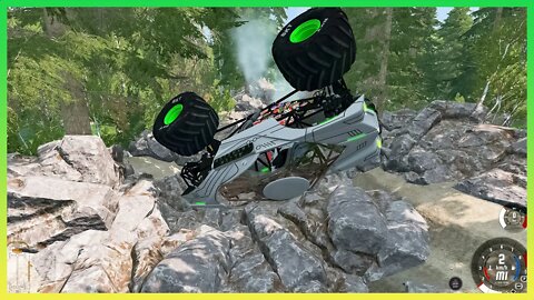 TruckFails | Monster Truck Alien Invasion #01 | BeamNG.Drive |TrucksFails