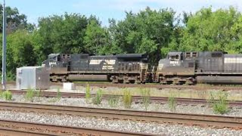 Norfolk Southern Westbound Intermodal Train from Berea, Ohio September 4, 2021