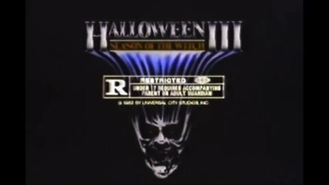 HALLOWEEN III - SEASON OF THE WITCH (1982) TV Spot 2 [#halloween3 #halloween3trailer]