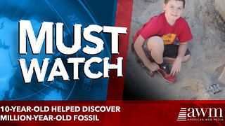 10-year-old helped discover million-year-old fossil