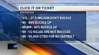 Law Enforcement takes part in Click It or Ticket campaign