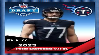 Madden 23 Peter Skoronski NFL Draft 23 Creation