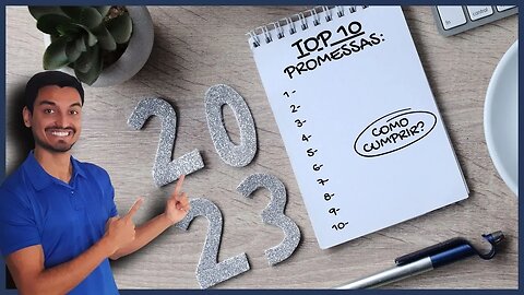 🍾As 10 PROMESSAS mais FEITAS no ANO NOVO (de saúde) + Segredo p/ cumprir as Resoluções de Ano Novo ✅