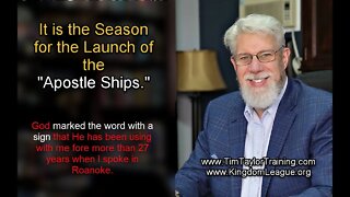 It is the Season for the Launch of the Apostle Ships!