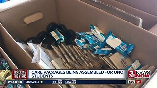 UNO teacher makes care packages