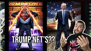 Trump NFT's?? #nft #donaldtrump #trump