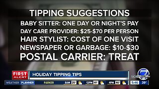Holiday tipping tips