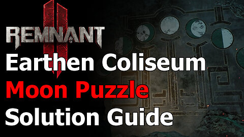 Remnant 2 Earthen Coliseum Puzzle Guide - Moon Phase Floor Puzzle - Mark of the Destroyer Ring