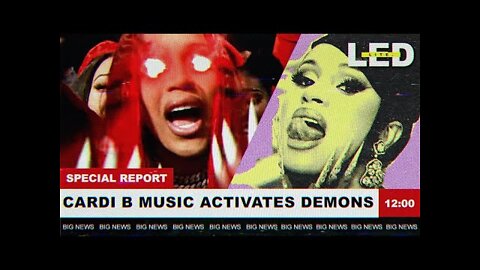 American rapper Cardi B Admits Her Music Activates Satanic Demons! [09.05.2022]