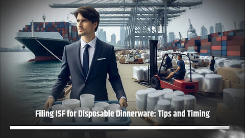 Master the Art of ISF Filing for Disposable Dinnerware and Tableware Imports!