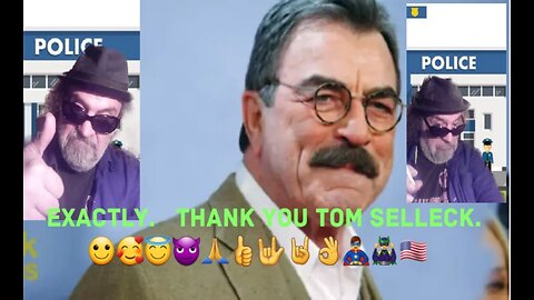 Tom Selleck Gives Middle Finger To Trump Haters. 🙂🥰😇😈🙏👍🤟🤘👌🦸‍♂️🦹‍♂️🇺🇸