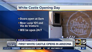 White Castle opens in Arizona Wednesday