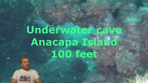 Underwater CAVE at Anacapa Island