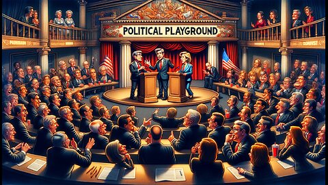 "Political Playground" – Uniting AI and Rap in a Satirical Spin on Politics