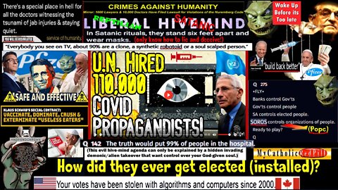 U.N. HIRED 110,000 COVID PROPAGANDISTS! - Globalists MANIPULATED Billions To Accept NARRATIVE!