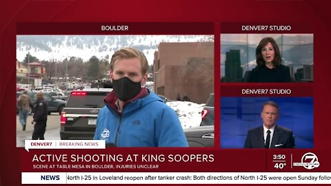 Active shooter situation at Boulder King Soopers, public advised to avoid the area
