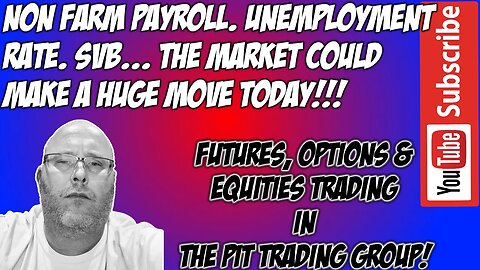 NFP Day - ES E mini S&P500 NQ NASDAQ 100 Premarket Trade Plan - The Pit Futures Trading