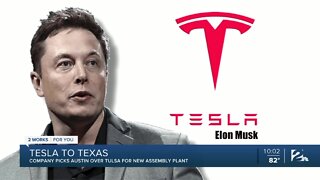 Tesla chooses Austin over Tulsa for new assembly plant