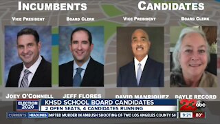 KHSD Board Candidates