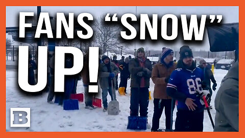 If You Freeze It, They Will Come! Buffalo Bills Fans Shovel Out Stadium