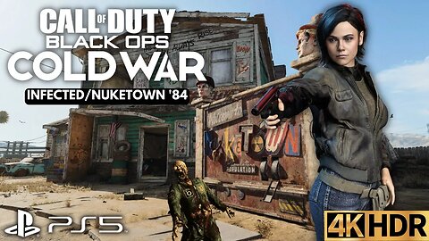 Call of Duty: Black Ops Cold War Infected on Nuketown '84 | PS5, PS4 | 4K (No Commentary Gameplay)