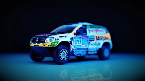 Renault Duster Dakar - Altaya 1/43 - 2 MINUTES REVIEW