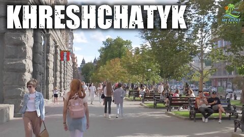 Kiev Today: Blurry Walk on the Khreshchatyk (Kyiv Travel Vlog 2022)