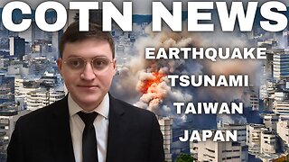 A massive 7.7 earthquake hit Taiwan, threatening the safety of the island nation.