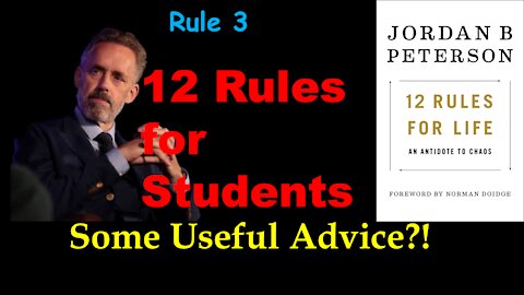 12 Rules for Students, Rule 3